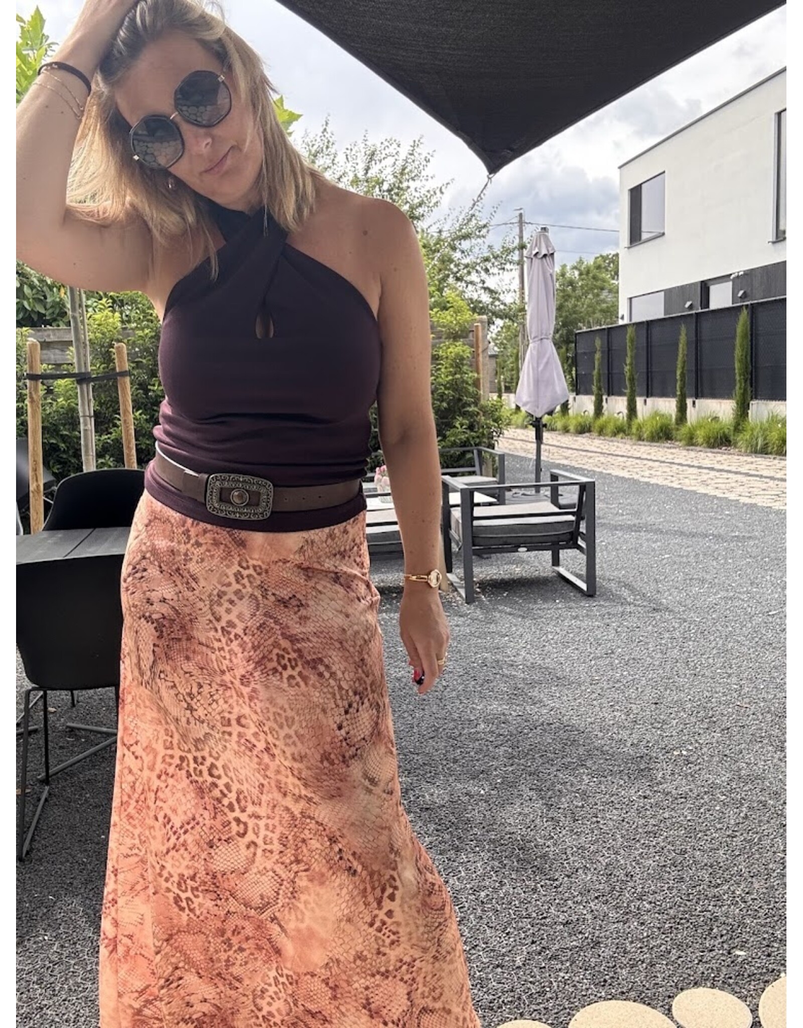 LALOTTI ANA TOP BURGUNDY