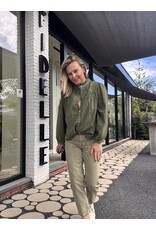 BA&SH BLOUSE GILDA KAKI