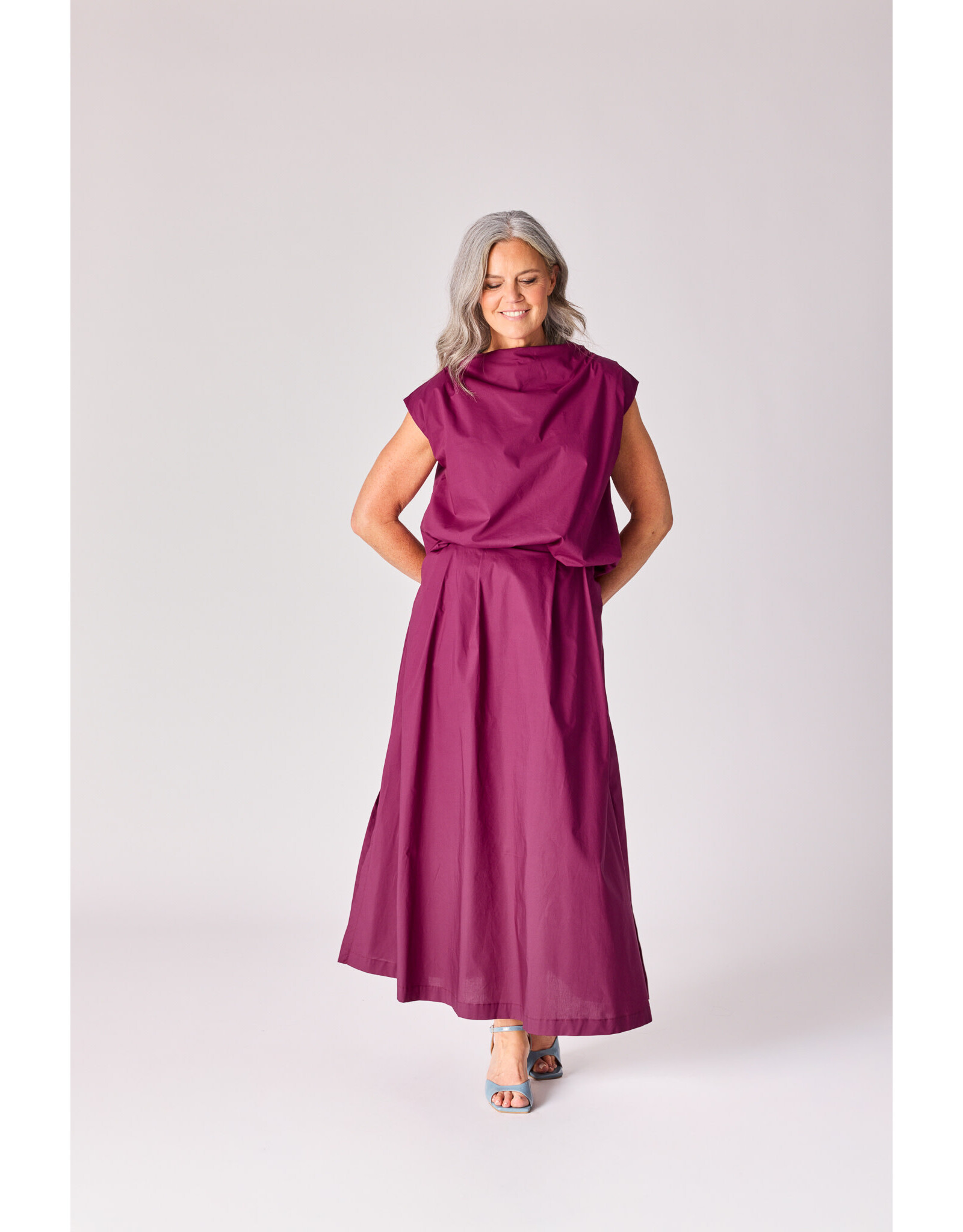 LALOTTI ROMANI SKIRT PLUME