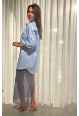 MARCH23 SKIRT MIRAGE SKY BLUE