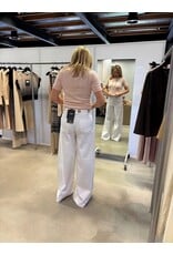 NENETTE 41BB-STAFFER AVORIO PANTALONE GAMBA