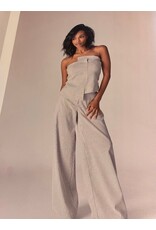 LALOTTI BIBETTE TOP TAUPE STRIPE