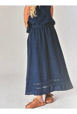 LALOTTI GEMINI SKIRT NAVY