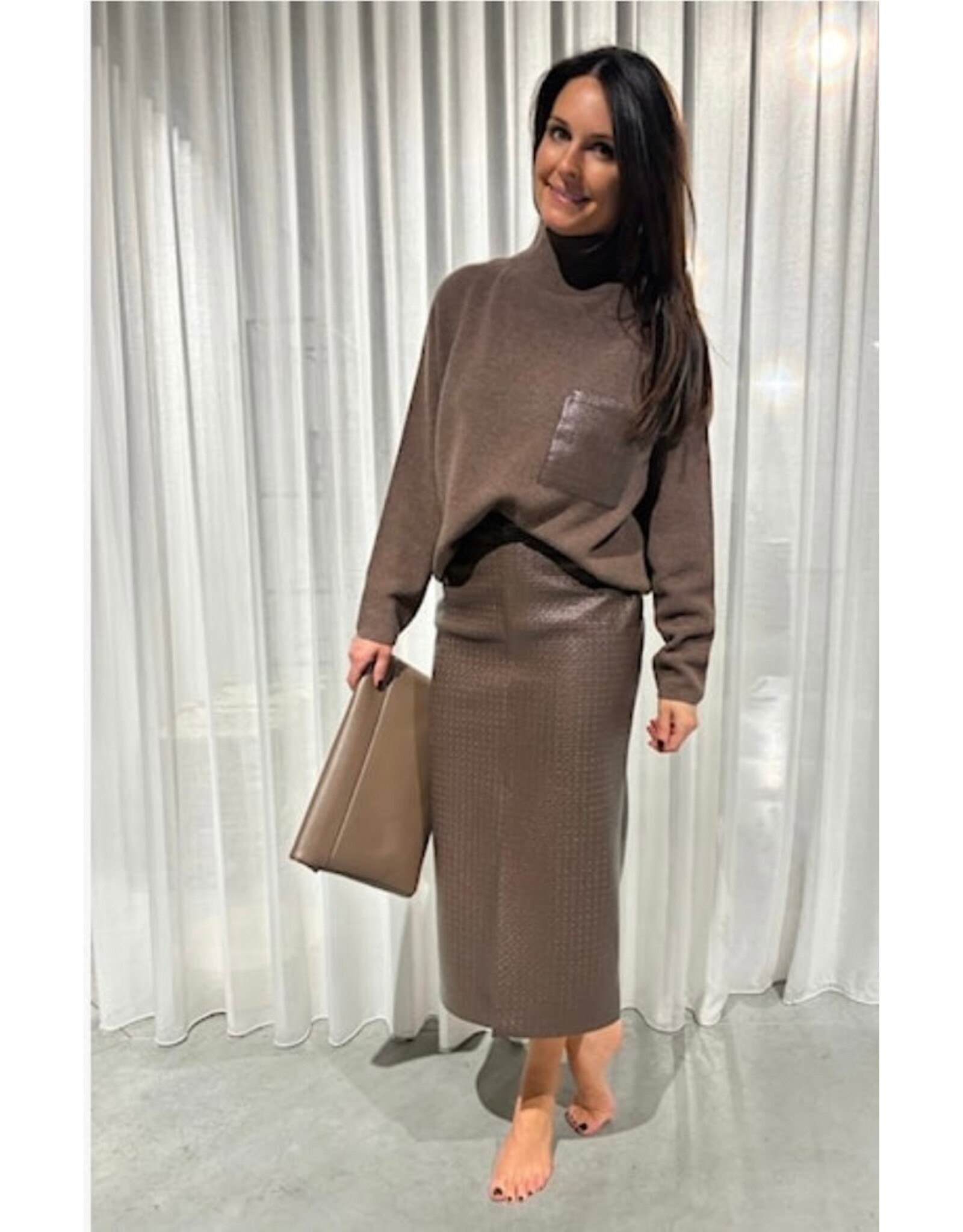 MARCH23 SKIRT CHICAGO BRAIDED VERNICE VISON