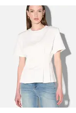 JANICE KEON WHITE T-SHIRT