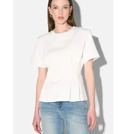 JANICE KEON WHITE T-SHIRT