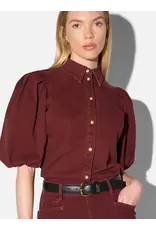 JANICE LARS BURGUNDY HEMD
