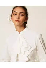 ACTITUDE TWIN SET 262AP2410 CAMICIA OFF WHITE