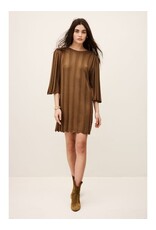 BA&SH ROBE SELINE CHAMOIS