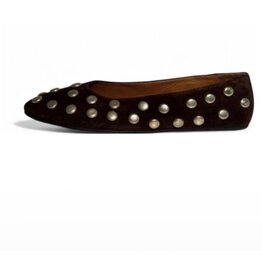 Babouche MG BLING DARK BROWN