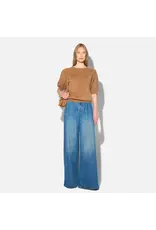 JANICE DAMES TRUI RONDE HALS POFMOUW GEBRUSHED MERINO WOL PEYTON CAMEL
