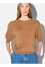 JANICE DAMES TRUI RONDE HALS POFMOUW GEBRUSHED MERINO WOL PEYTON CAMEL