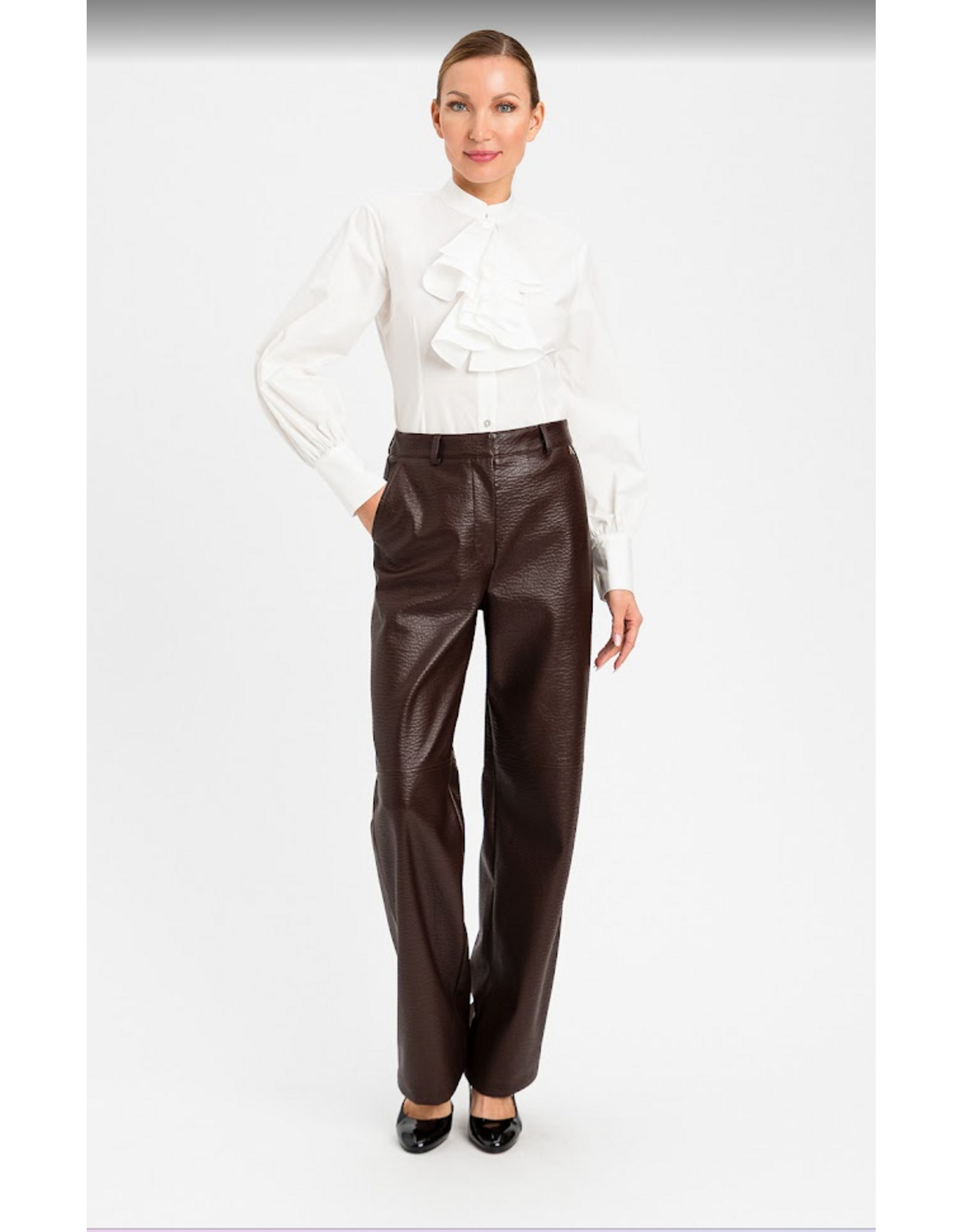 ACTITUDE TWIN SET 262AP2292 PANTALONE CHOCOLA