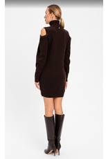 ACTITUDE TWIN SET 262AP3172 ABITO CHOCOLADE DRESS