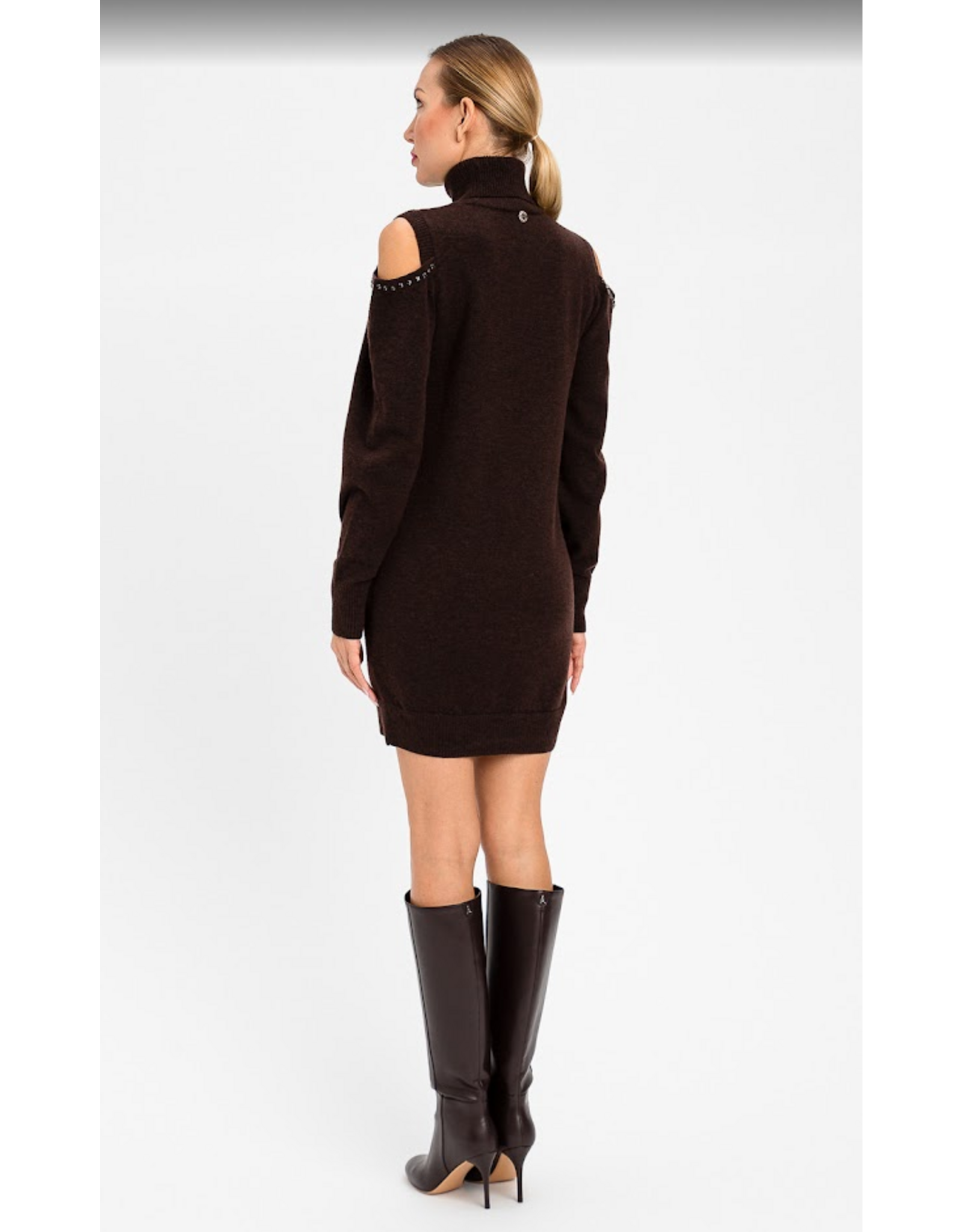 ACTITUDE TWIN SET 262AP3172 ABITO CHOCOLADE DRESS