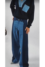 AMANDINE OFFICIAL PW26JOAN02 JEANS BLUE