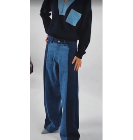 AMANDINE OFFICIAL PW26JOAN02 JEANS BLUE