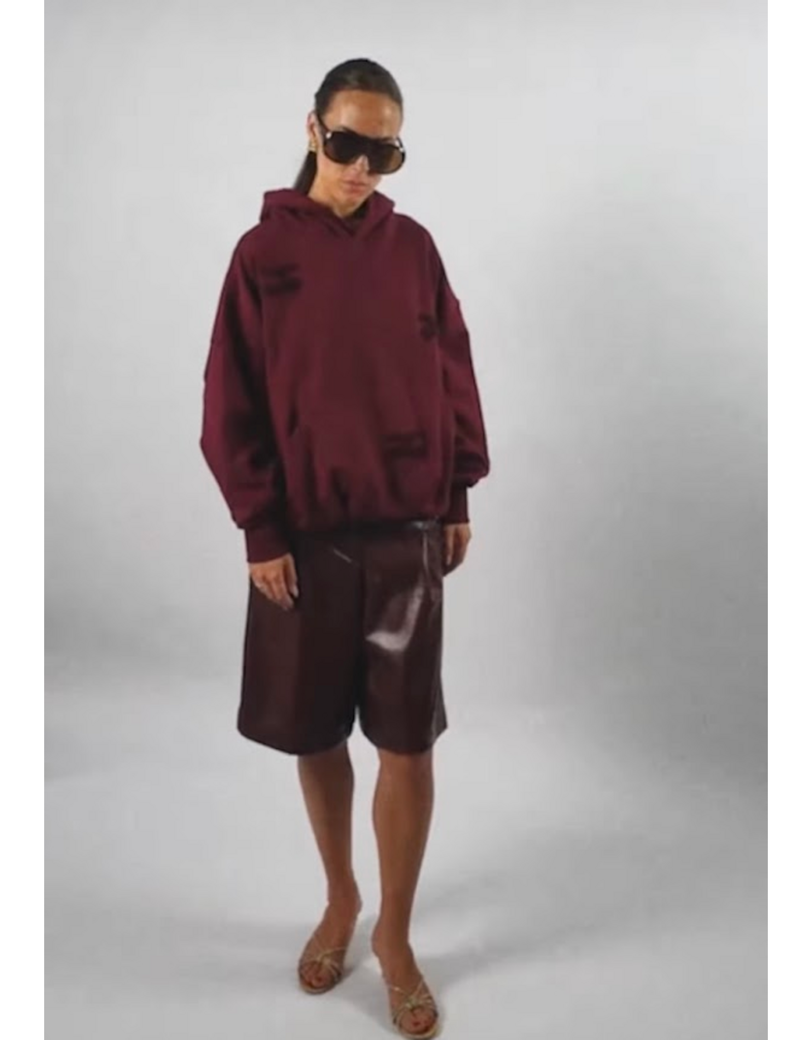 AMANDINE OFFICIAL SW26PAULA01 SHORT BORDEAUX