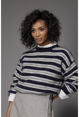 LALOTTI MICHELLE STRIPED PULL NAVY STRIPE