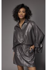 LALOTTI FLYNN BLOUSE SHINY GREY