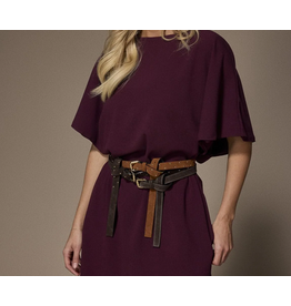 LALOTTI RUTH SUEDE BELT STUDS