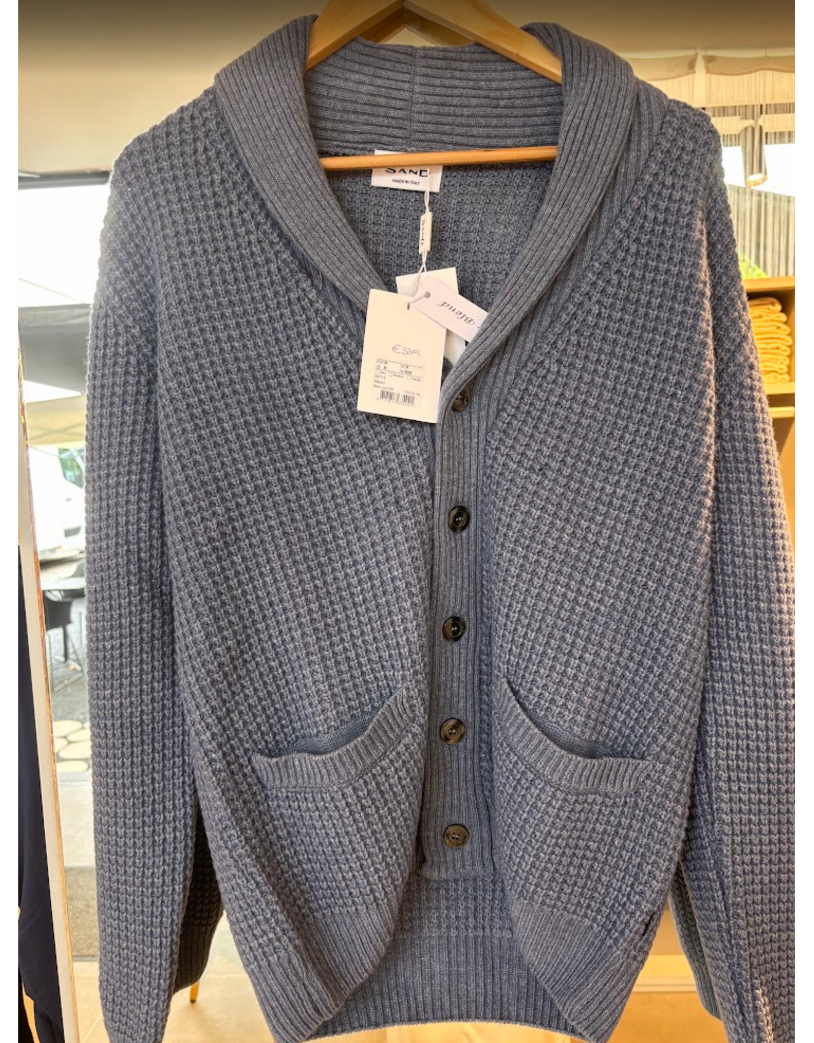 SAND 5477 5 MASON CARDIGAN CASHMERE BLEND