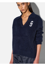 JANICE RESORT BLUE POLO HALS DAMES TRUI MERINO WOL CASHMERE