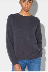 JANICE EON GREY DAMES TRUI RONDE HALS GEBRUSHED MERINO WOL