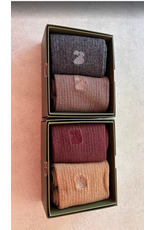 MARCH23 LO SOCKS ZAIRA 2-PACK ONE SIZE COTTON BLEND