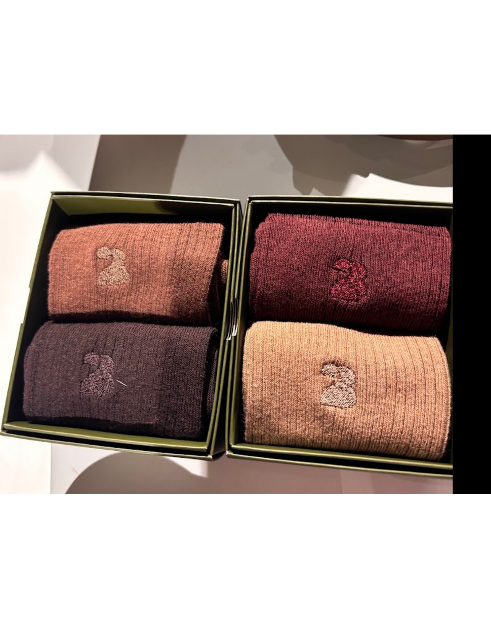 MARCH23 LO SOCKS ZAIRA 2-PACK ONE SIZE COTTON BLEND