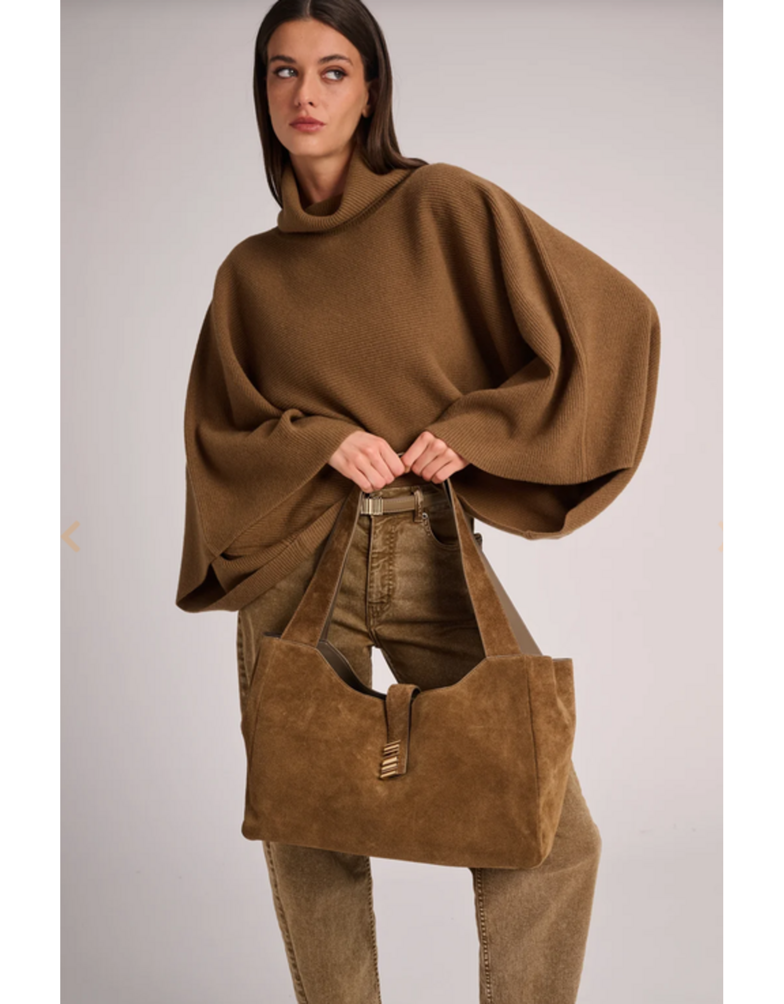 MARCH23 SI-BAG PIPPA SUEDE BRANDY SUEDE ONE