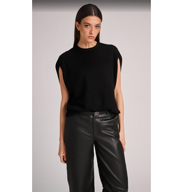 MARCH23 TROUSERS BRUSSELS LEATHER BLACK