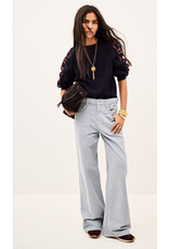 BA&SH PULL ELDA ENCRE LONG SLEEVES KNIT
