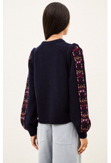 BA&SH PULL ELDA ENCRE LONG SLEEVES KNIT