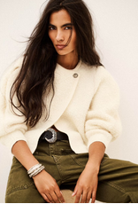 BA&SH CARDIGAN FIDA ECRU