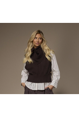 LALOTTI FEM DEBARDEUR DARK BROWN