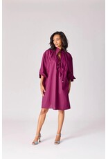 LALOTTI ORPHELIE SHORT DRESS PLUME