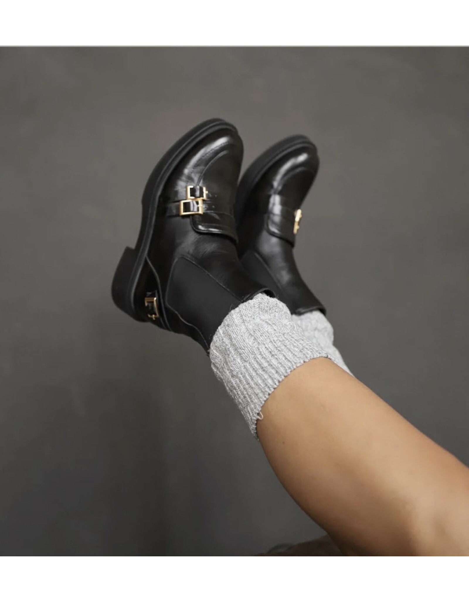 Babouche LACE BLACK