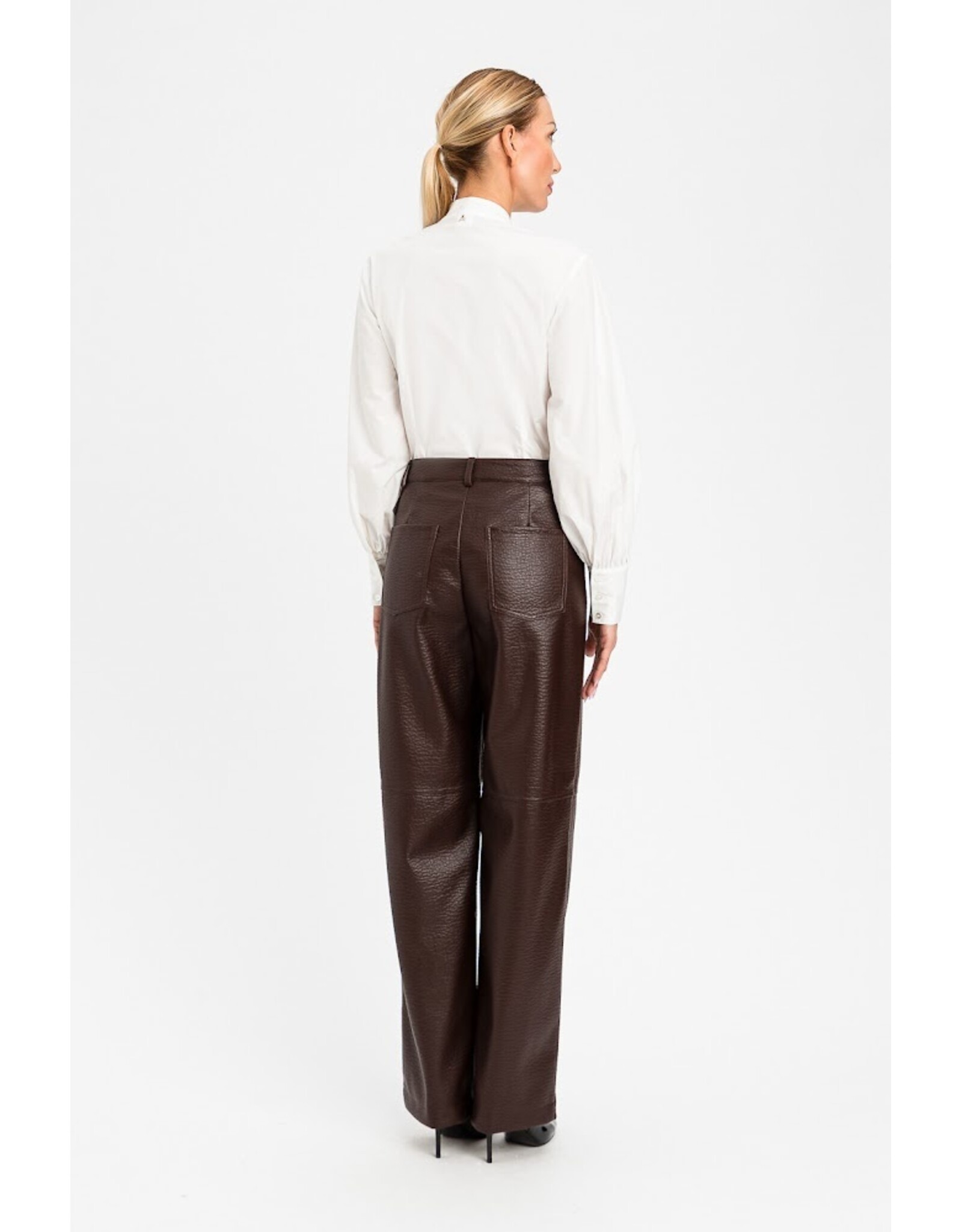 ACTITUDE TWIN SET 262AP2292 PANTALONE CHOCOLA