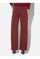 JANICE BARREL JEANS DAMES STRETCH MID RISE BAXTER BURGUNDY