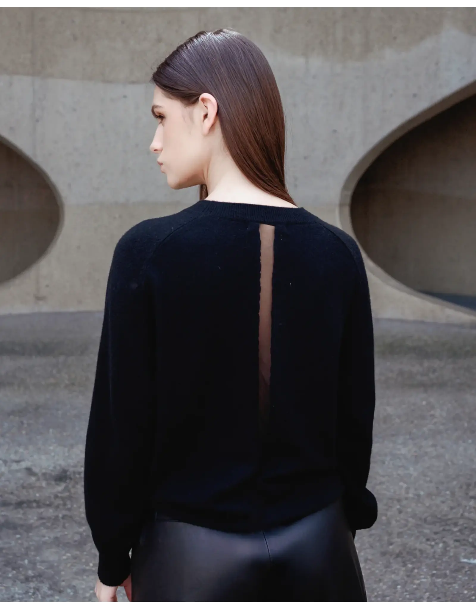 MARCH23 PULL PALERMO WOOLBLEND BLACK