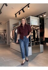 JANICE LARS BURGUNDY HEMD