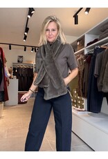 NENETTE 42BB-ZOEY ACCESSORIO SCIARPA VERDE MILITARE