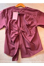 AMANDINE OFFICIAL TW26ULLA01 T-SHIRT BORDEAUX