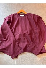 AMANDINE OFFICIAL TW26ULLA01 T-SHIRT BORDEAUX