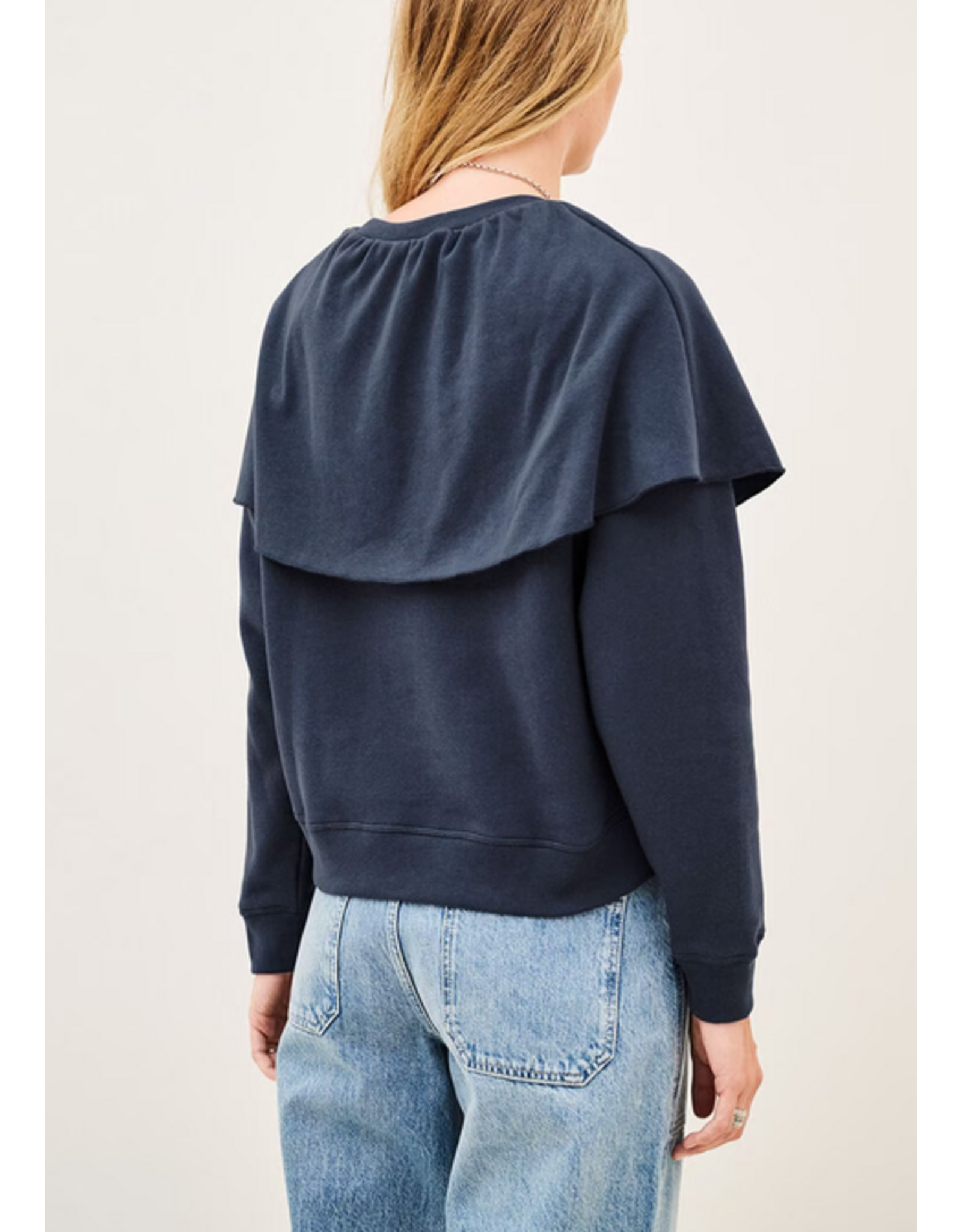 BA&SH SWEATSHIRT DEHINA ENCRE