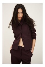 BA&SH PANTALON IMAN GRENAT