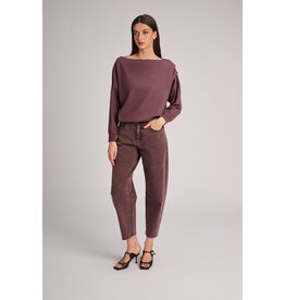 MARCH23 TROUSERS LIMA GRAPE WASHED