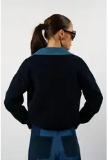 AMANDINE OFFICIAL KW26GIGI02 PULL NAVY