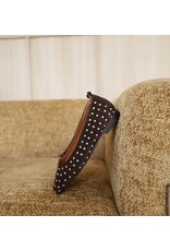 Babouche MG BLING DARK BROWN